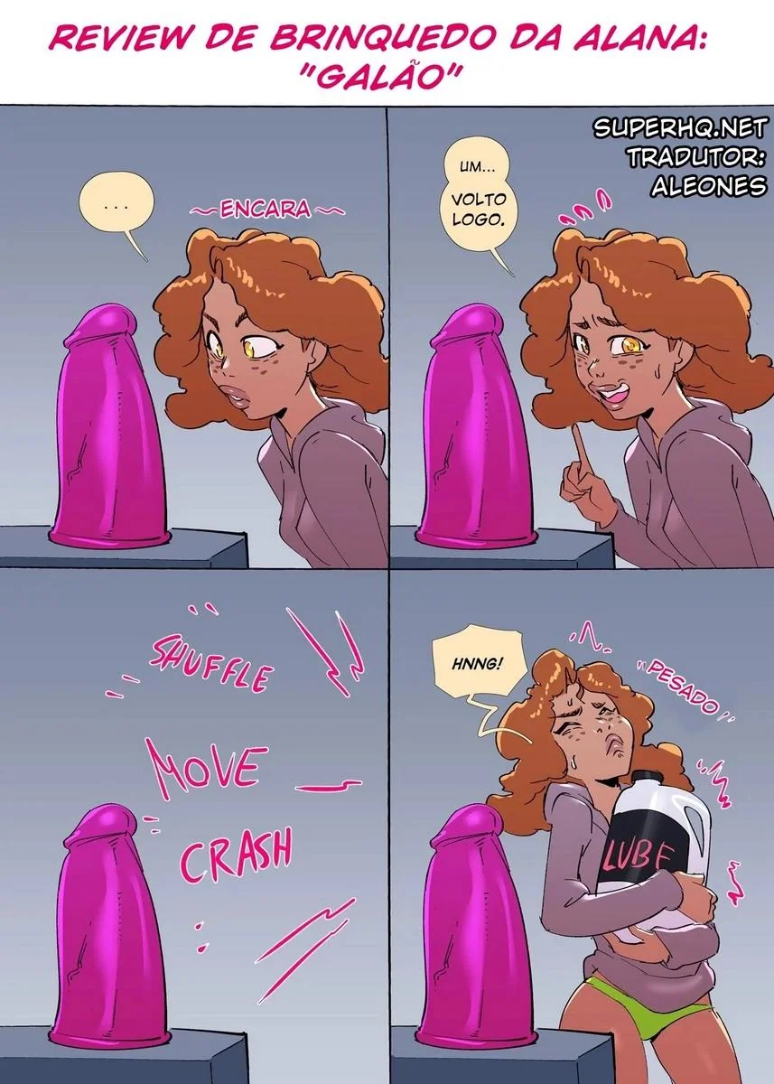Alana, a Piranha Pervertida: Em Busca da Rola Perfeita em Hentai HQ Brasileiro
