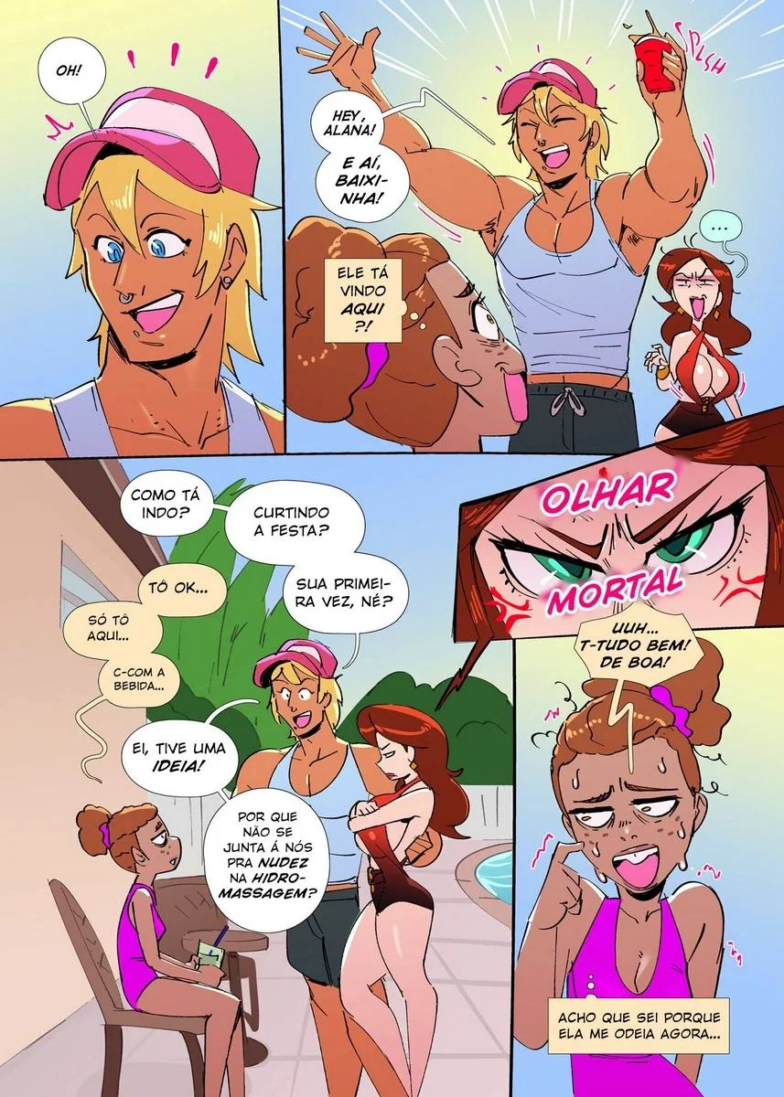 Alana, a Piranha Pervertida: Em Busca da Rola Perfeita em Hentai HQ Brasileiro