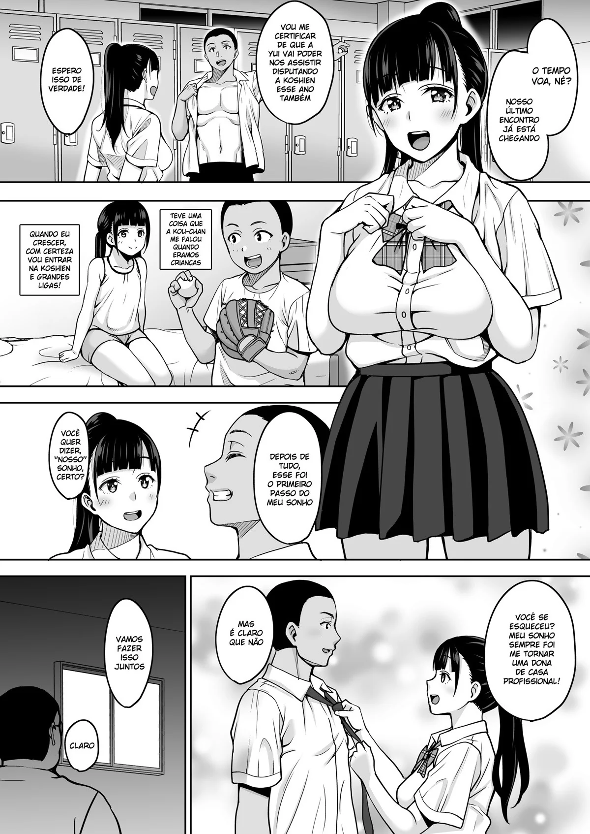 Estupro na Escola: Aluna Piranha Sofre nas Mãos do Professor Tarado”. Em Hentai HQ