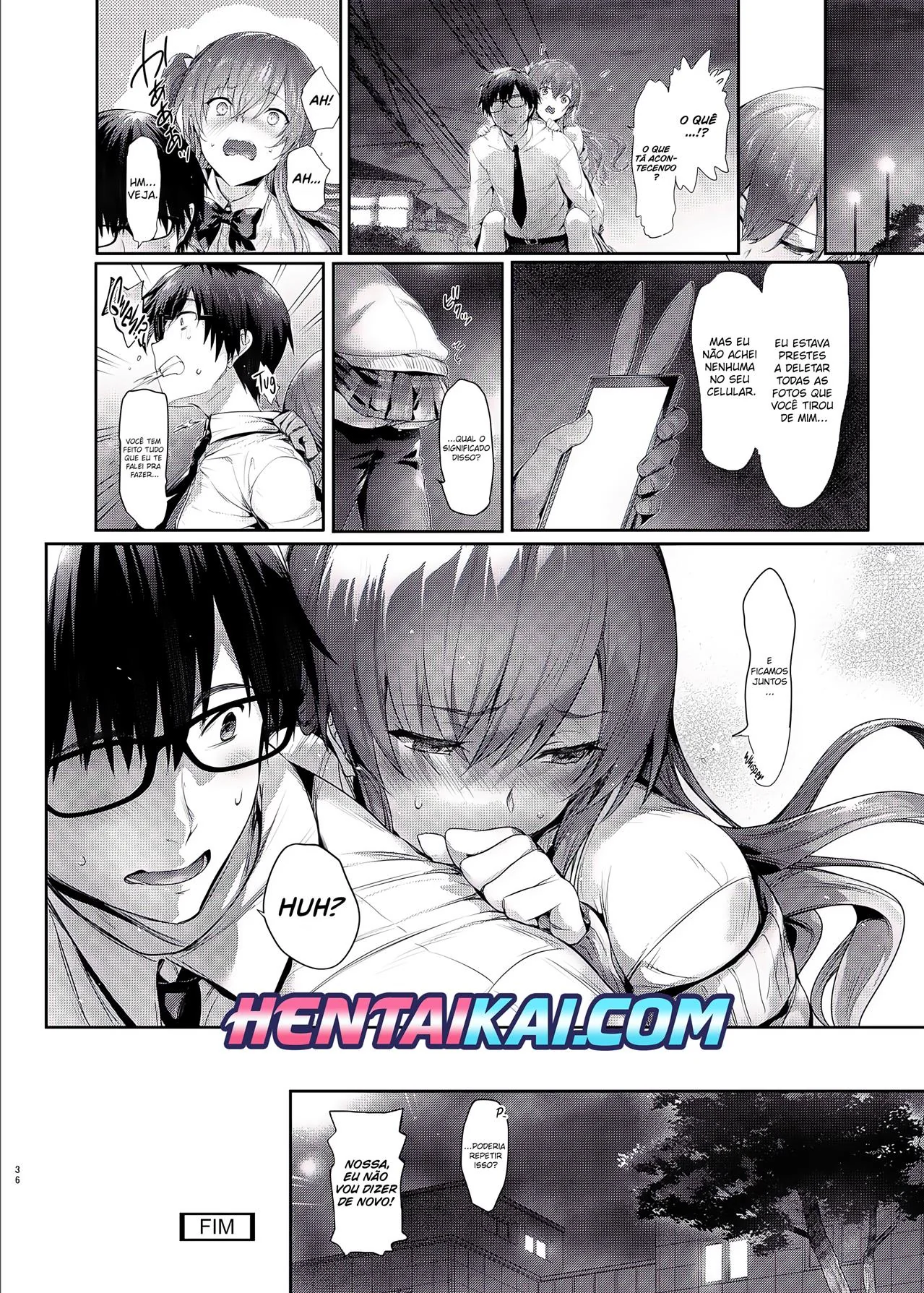 A Piranha da Mei Chantageou Satoshi no Vestiário – Hentai HQ Brasileiro