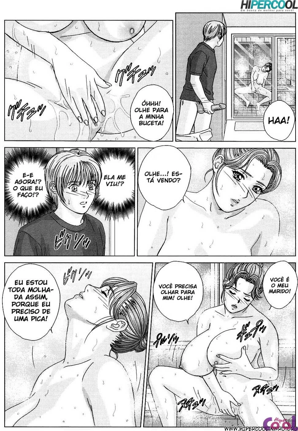 Desejos Obscenos: Shun e sua Mãe Piranha em Hentai HQ Brasileiro