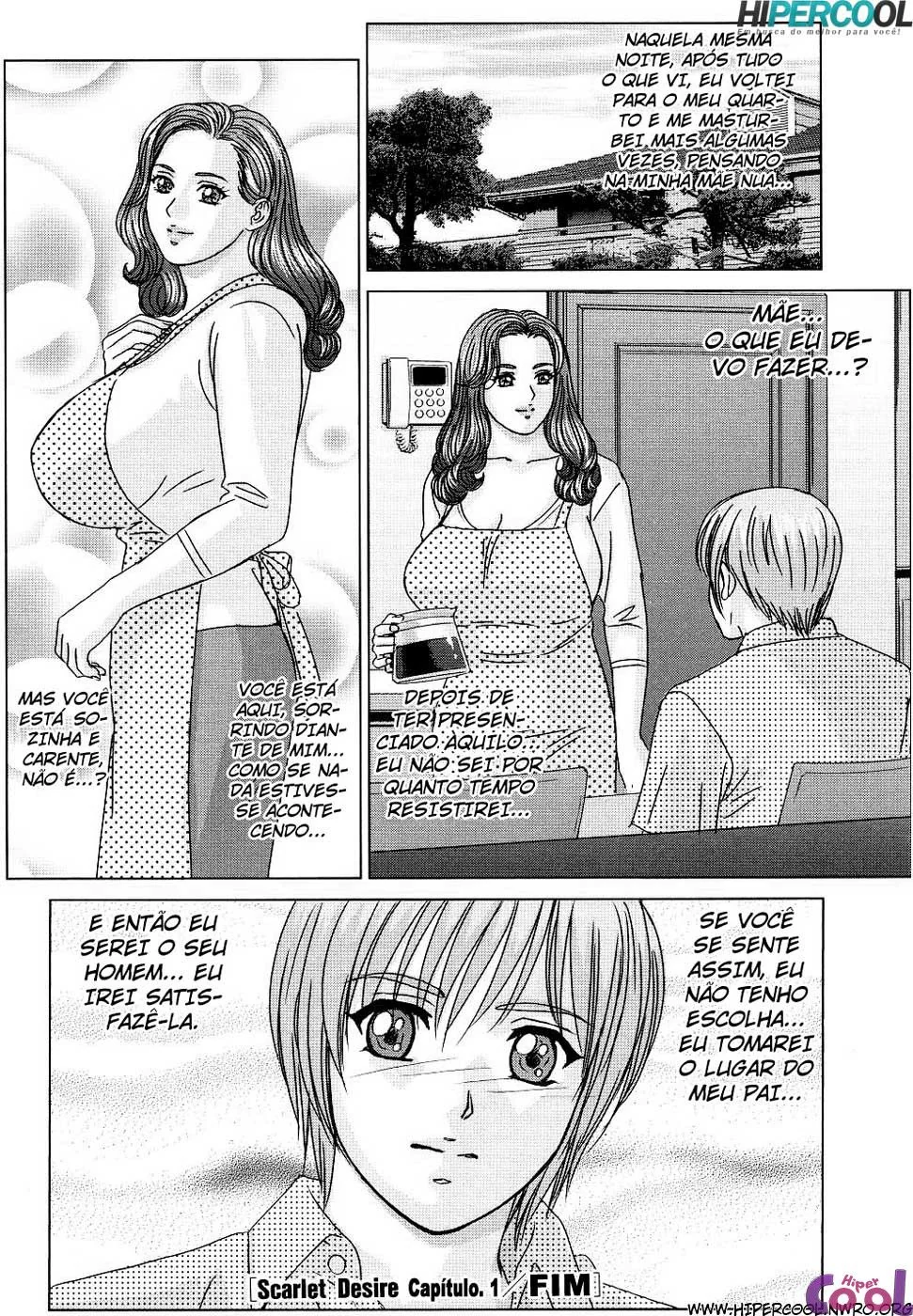 Desejos Obscenos: Shun e sua Mãe Piranha em Hentai HQ Brasileiro