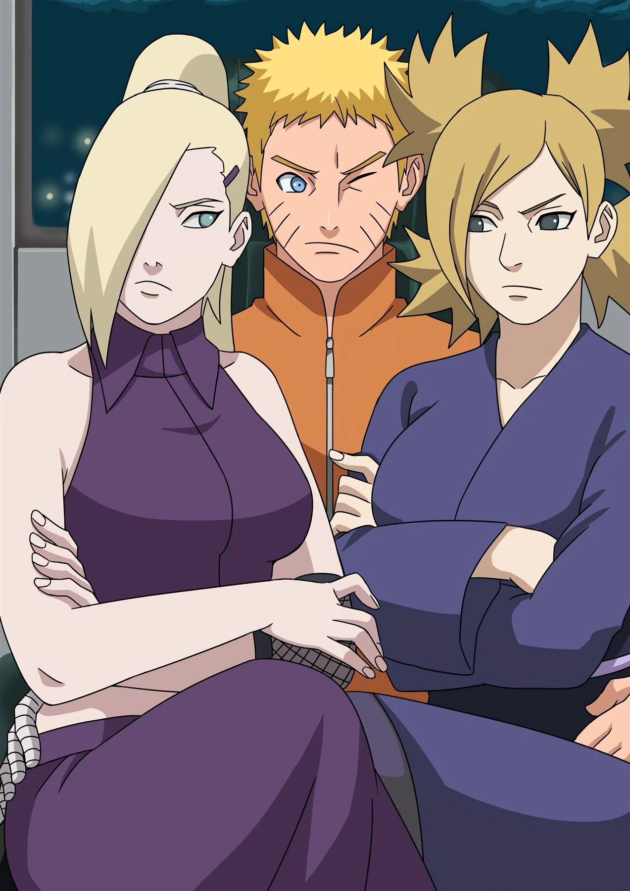 Naruto e Ino: Reunião de Segurança Acaba em Sexo