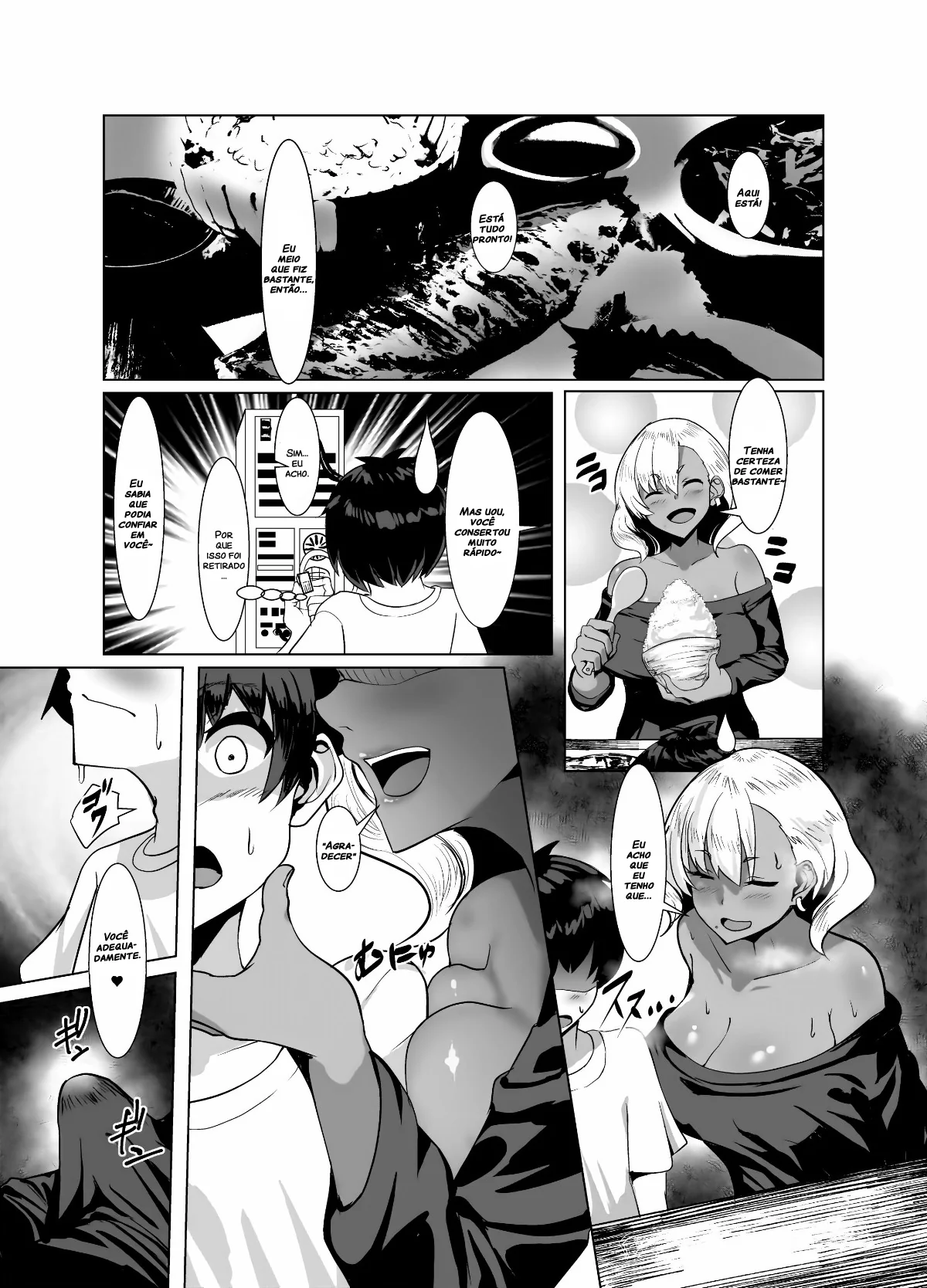 Vizinha Piranha Dando a buceta sem dó para o Muleque Sacana – HQ Brasileiro em Hentai