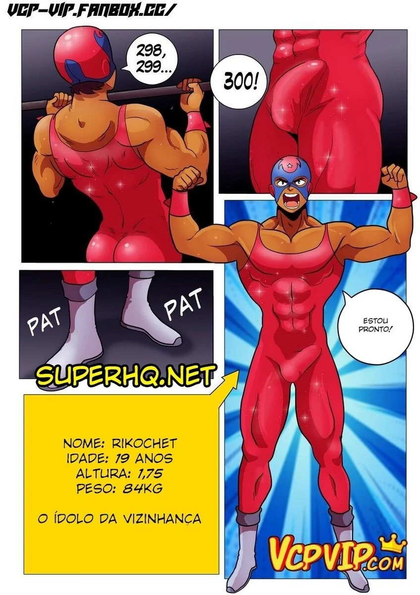 Gansoman Hentai: Mucha Pucha – Torneio Escandaloso de Luchadores Em HQ Brasileiro!