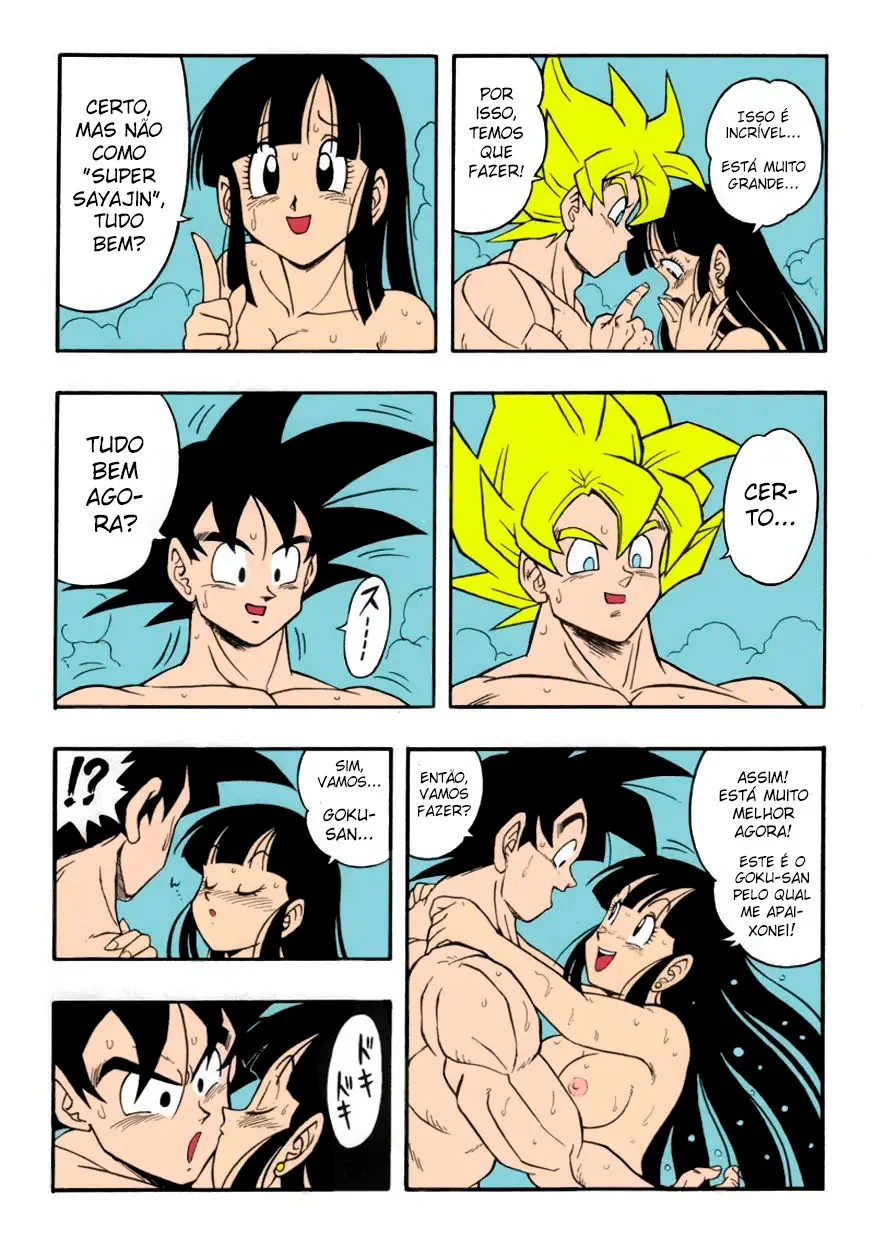 Goku hentia – fudendo a bucetinha da Chi chi