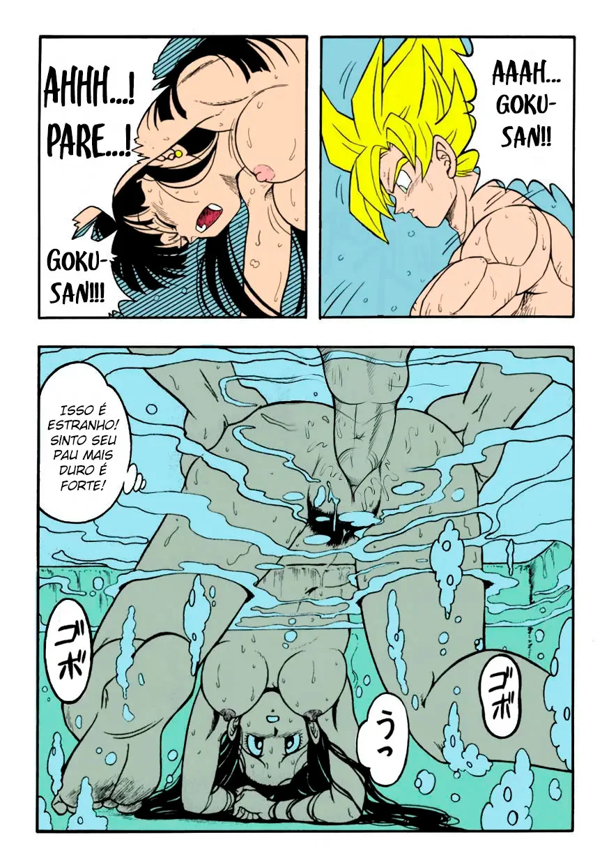 Goku hentia – fudendo a bucetinha da Chi chi
