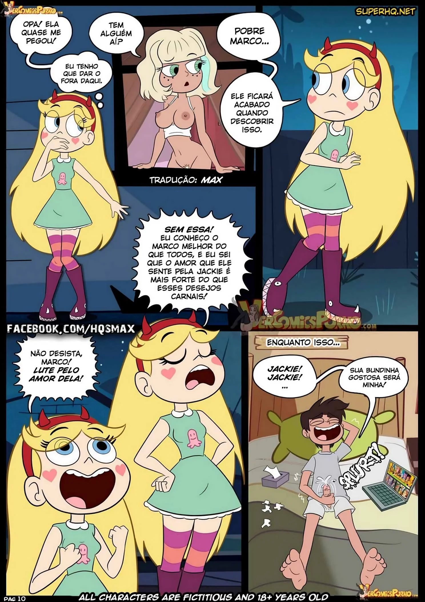 Piranha Star vs As Forças da Buceta VL.1 – Marco e o travamento da pica em anime pornô HQ