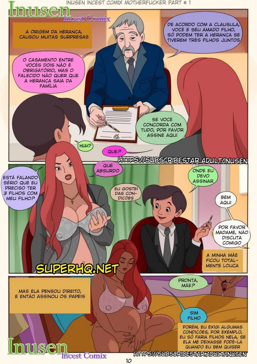 Comendo a Mamãe Gostosa – Fantasias de Incesto Realizadas em Hentai HQ Brasileiro