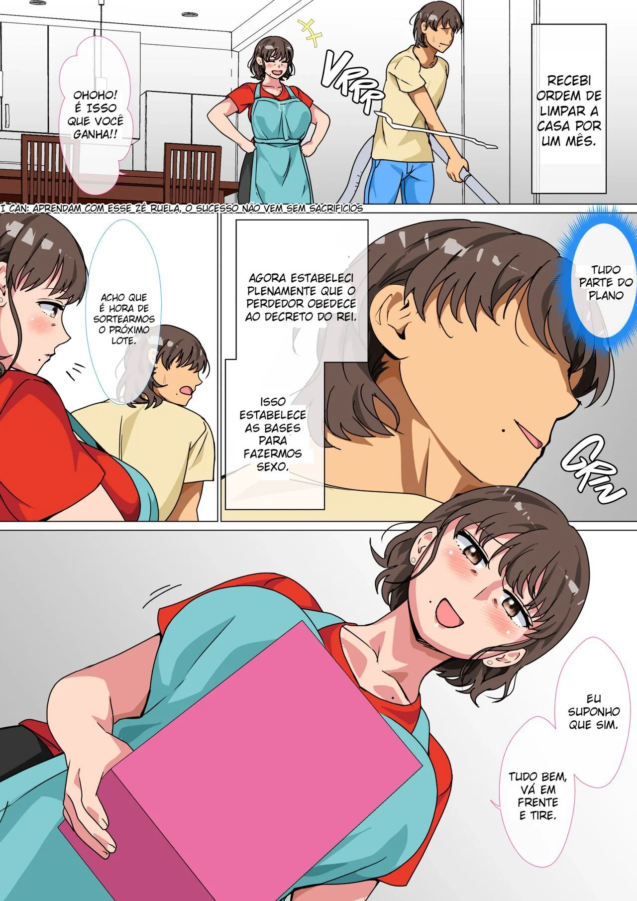Incesto Hentai HQ de Mãe Transando Com o Filho