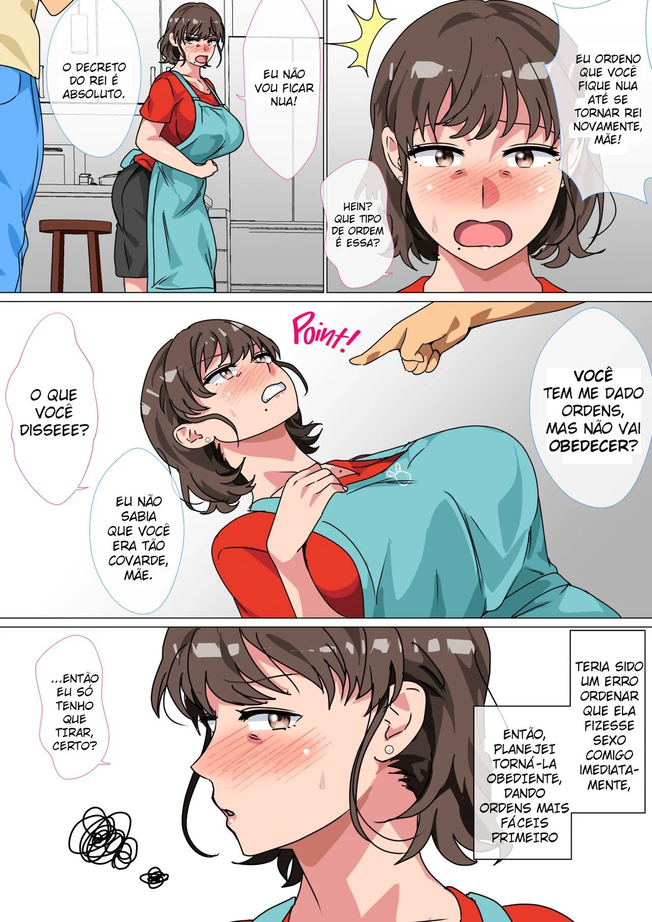 Incesto Hentai HQ de Mãe Transando Com o Filho