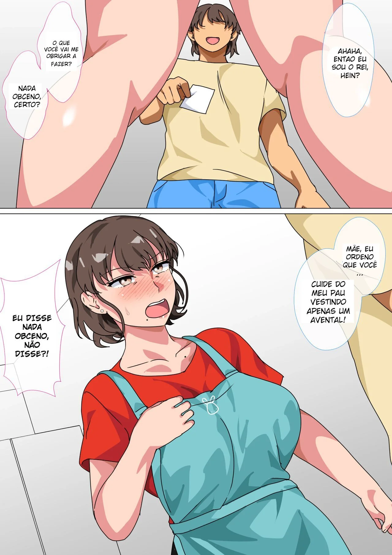 Incesto Hentai HQ de Mãe Transando Com o Filho
