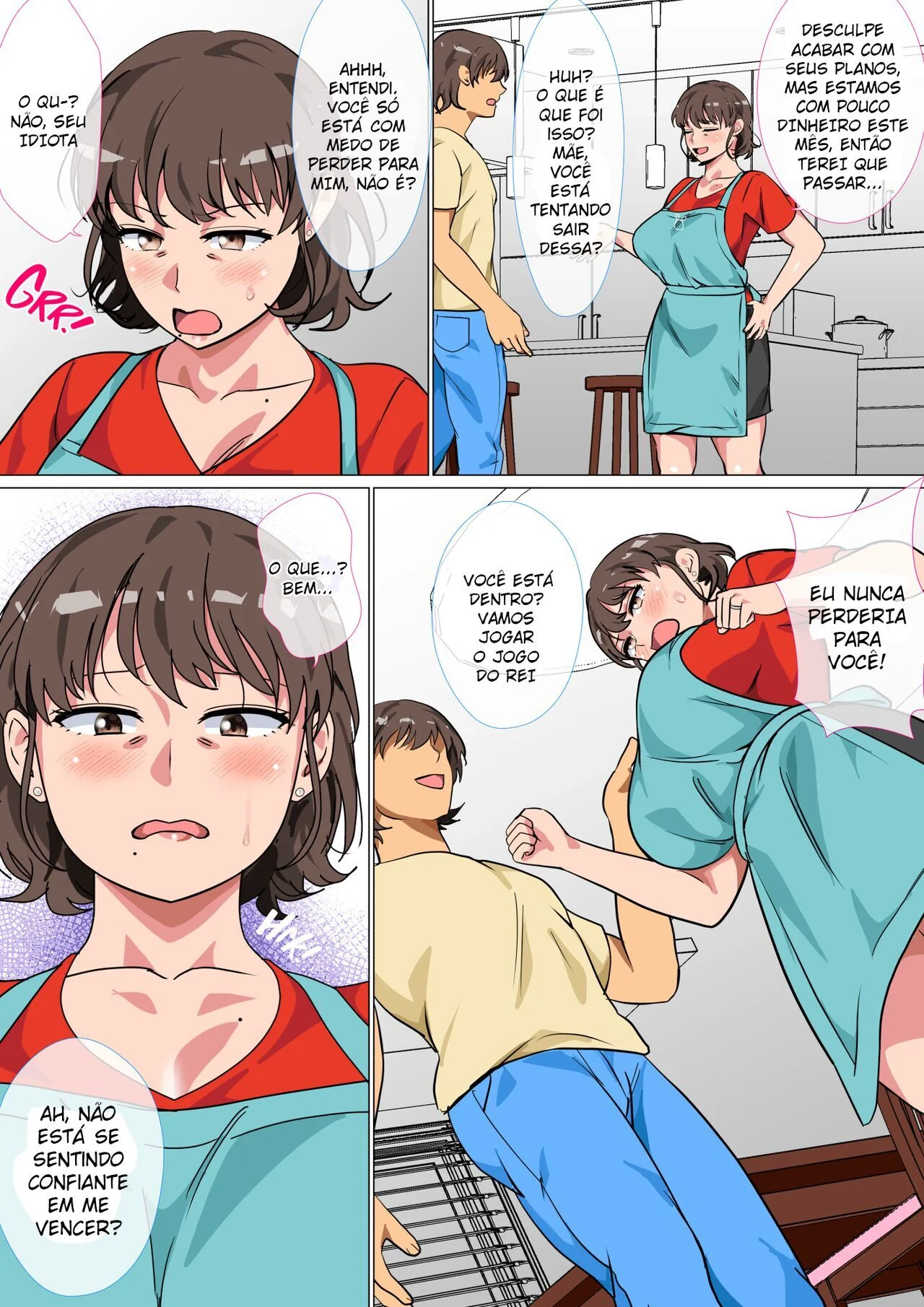 Incesto Hentai HQ de Mãe Transando Com o Filho