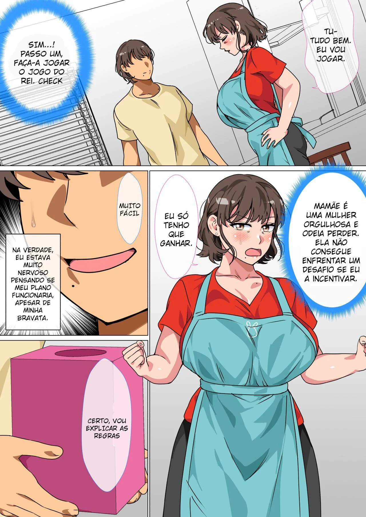 Incesto Hentai HQ de Mãe Transando Com o Filho