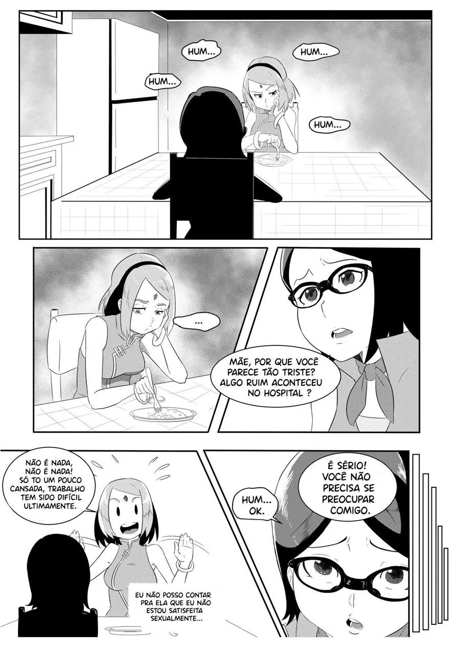 Ino e Sakura fazem sexo lésbico