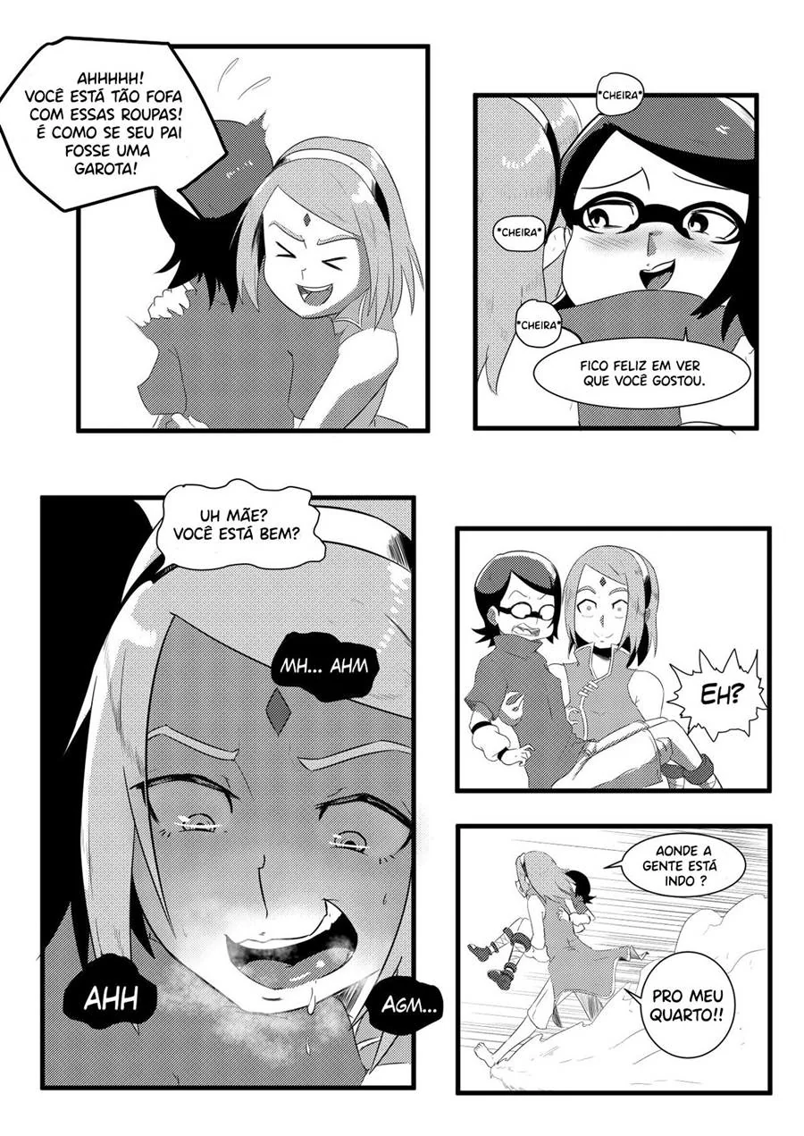 Ino e Sakura fazem sexo lésbico