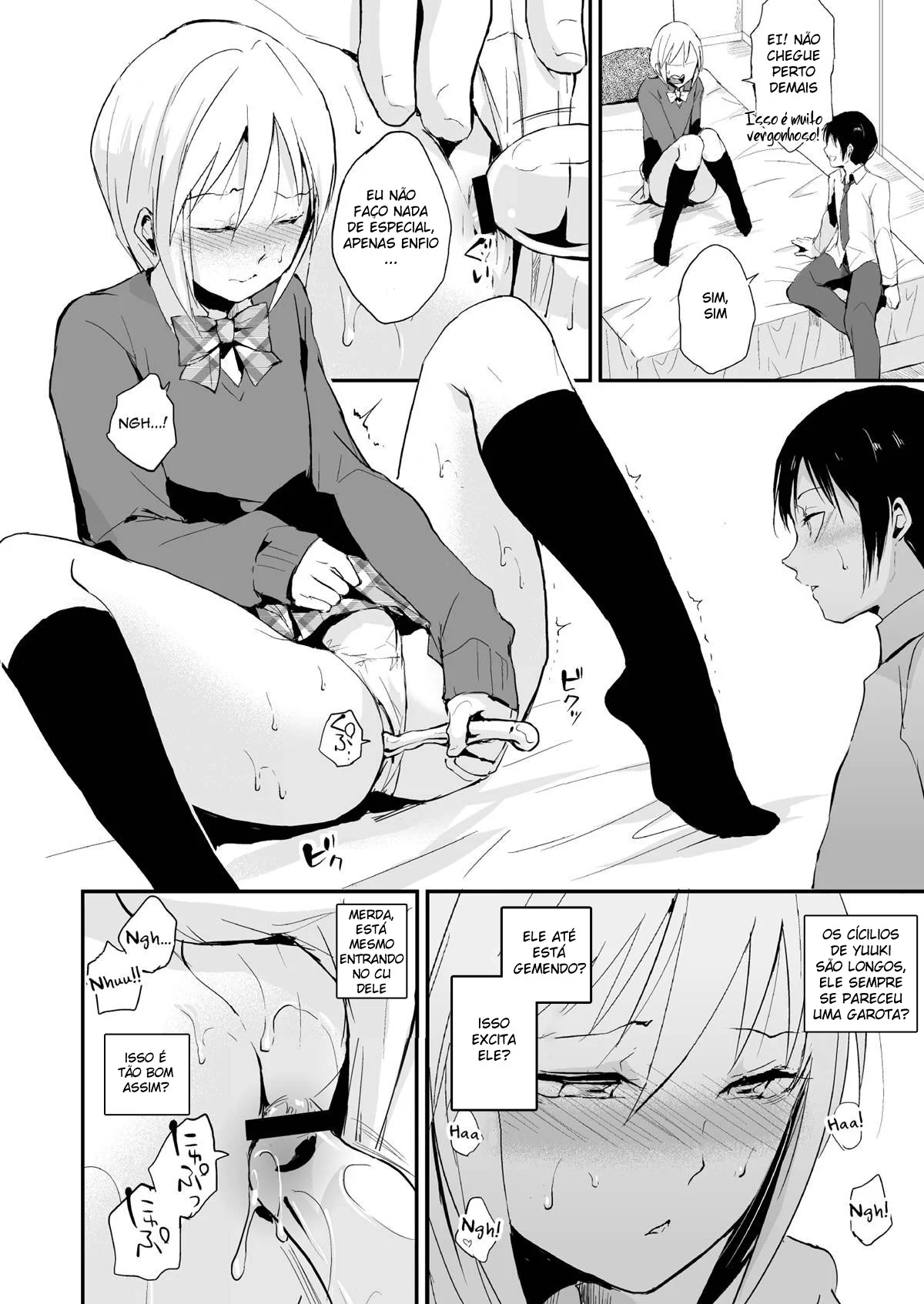 Izumi-kun e Yuki-kun Hentai completo