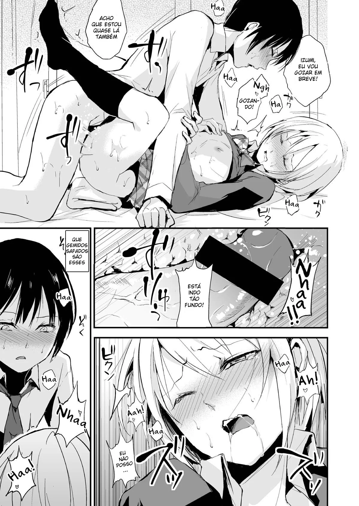 Izumi-kun e Yuki-kun Hentai completo