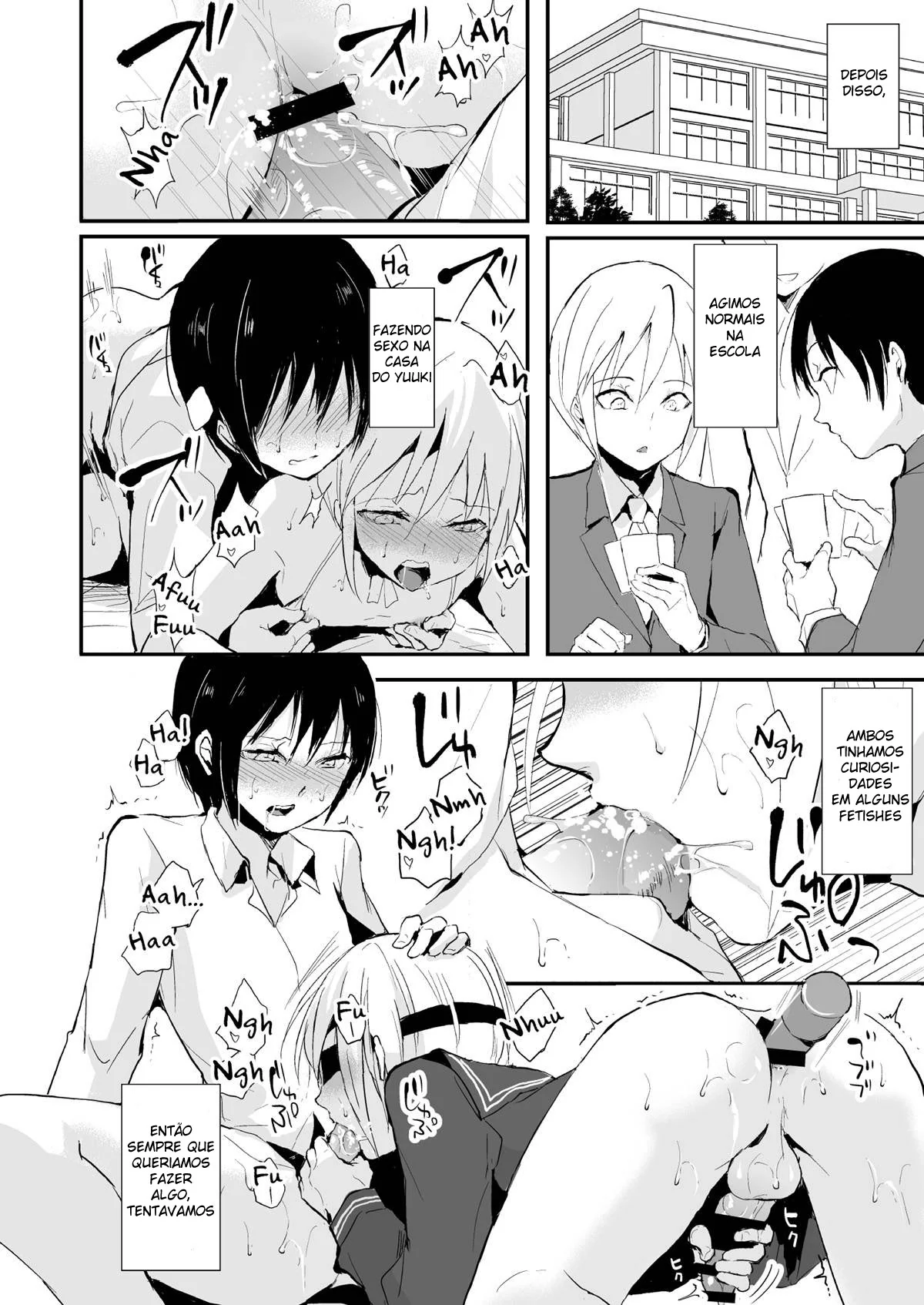 Izumi-kun e Yuki-kun Hentai completo