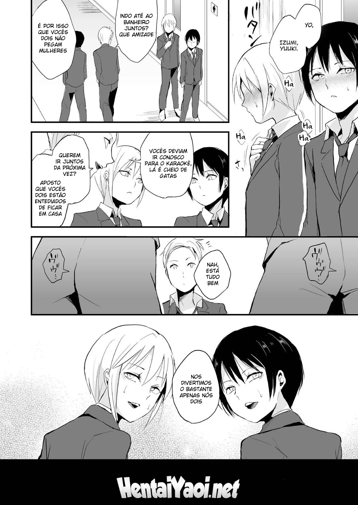 Izumi-kun e Yuki-kun Hentai completo