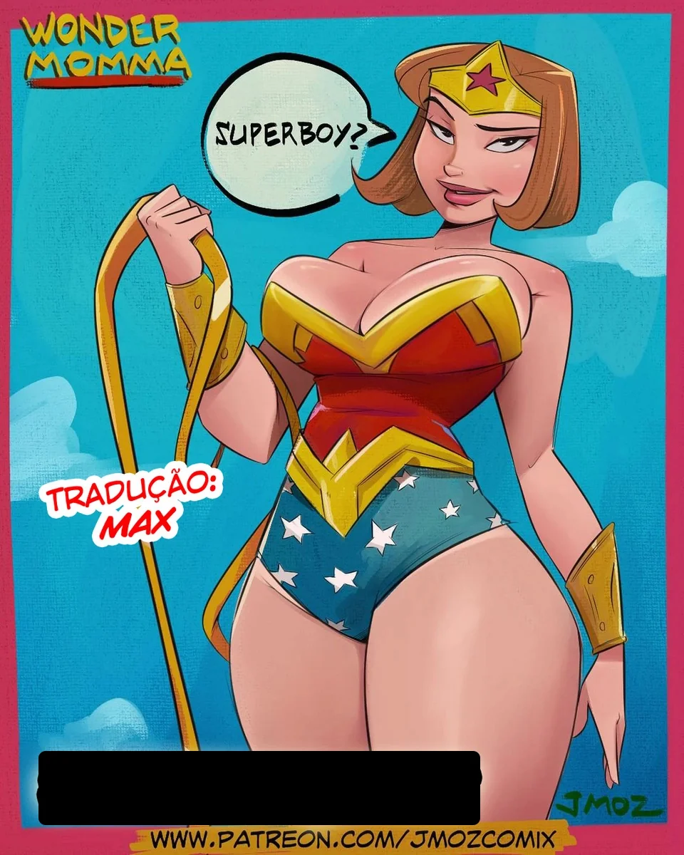 Mamãe Maravilha E SuperBoy: Uma Lição De Sexo Em Hentai HQ Brasileiro