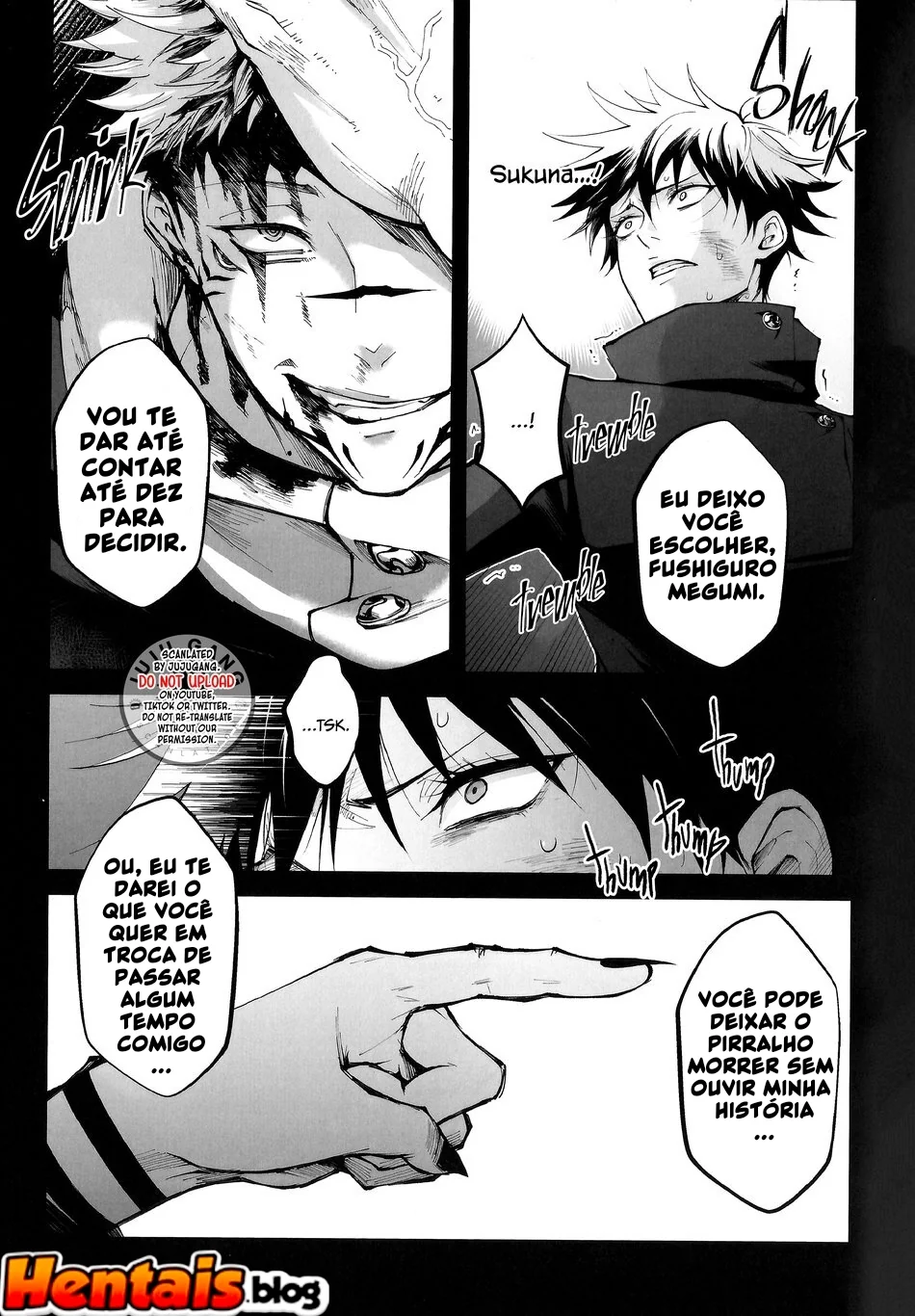 Jujutsu Kaisen: Fushiguro e Sukuna em uma Foda Alucinante – Hentai HQ Brasileiro