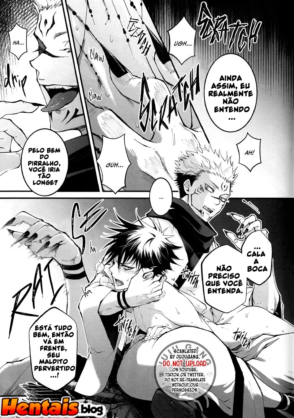 Jujutsu Kaisen: Fushiguro e Sukuna em uma Foda Alucinante – Hentai HQ Brasileiro