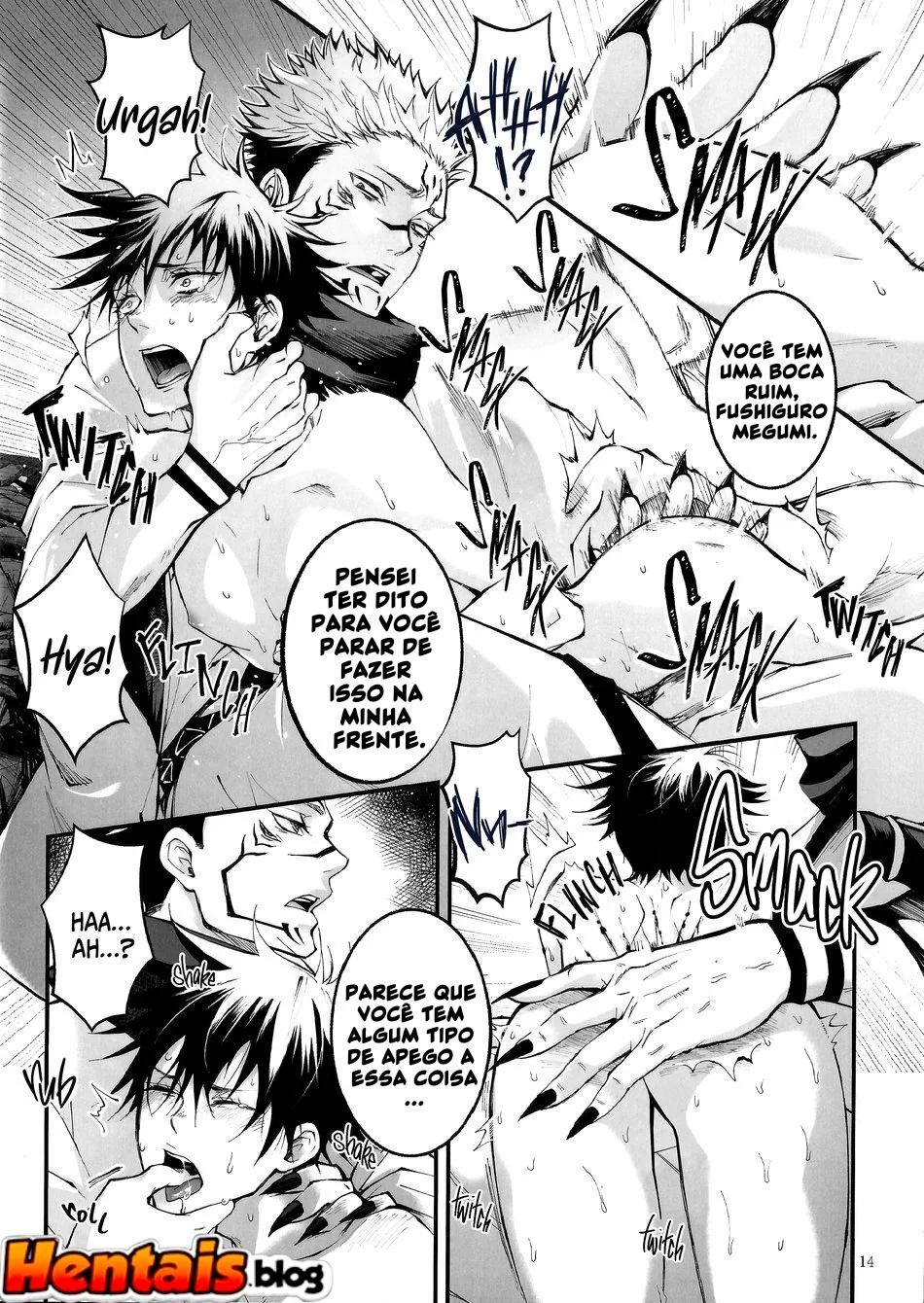 Jujutsu Kaisen: Fushiguro e Sukuna em uma Foda Alucinante – Hentai HQ Brasileiro