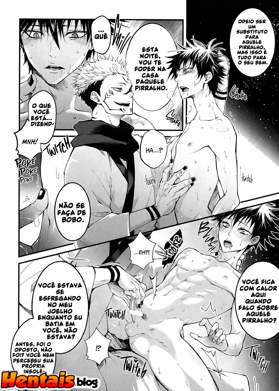 Jujutsu Kaisen: Fushiguro e Sukuna em uma Foda Alucinante – Hentai HQ Brasileiro