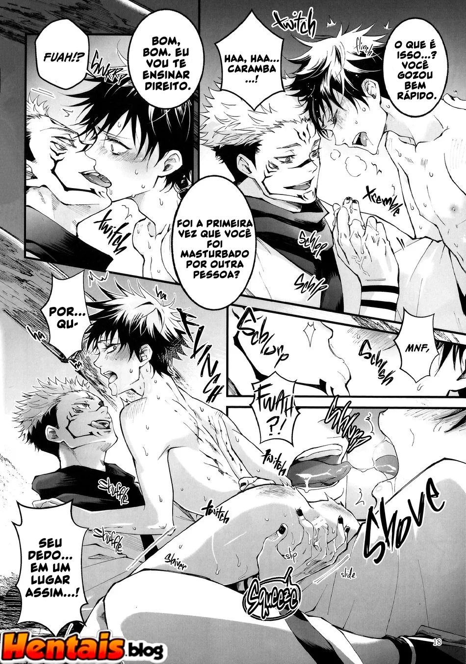 Jujutsu Kaisen: Fushiguro e Sukuna em uma Foda Alucinante – Hentai HQ Brasileiro