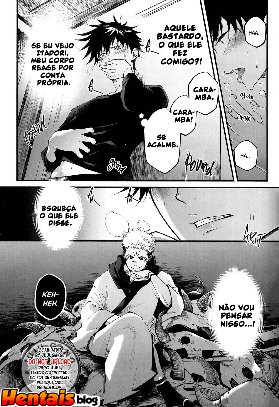Jujutsu Kaisen: Fushiguro e Sukuna em uma Foda Alucinante – Hentai HQ Brasileiro
