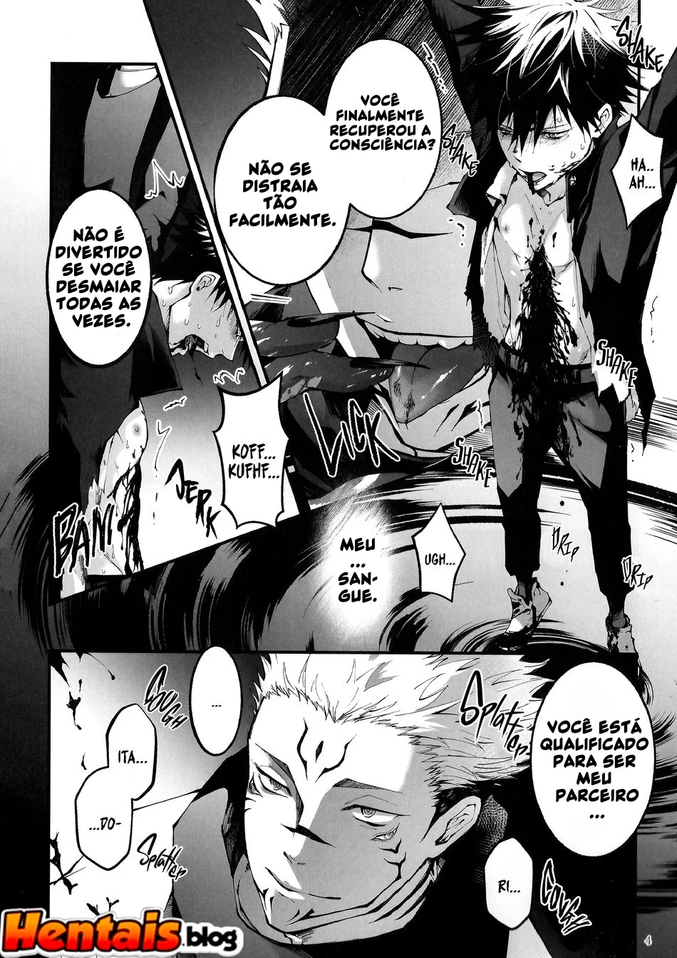 Jujutsu Kaisen: Fushiguro e Sukuna em uma Foda Alucinante – Hentai HQ Brasileiro