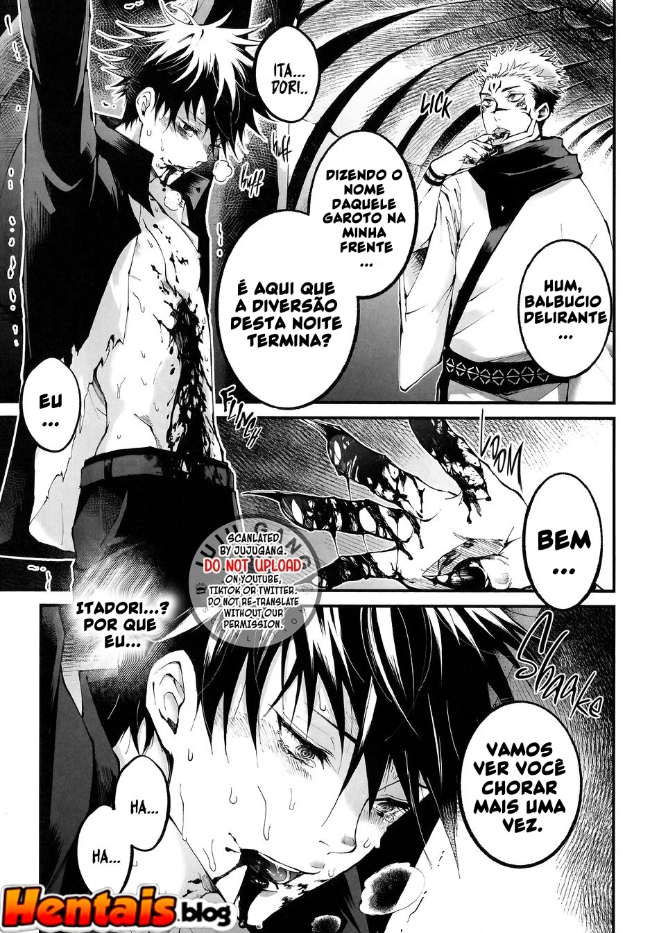 Jujutsu Kaisen: Fushiguro e Sukuna em uma Foda Alucinante – Hentai HQ Brasileiro