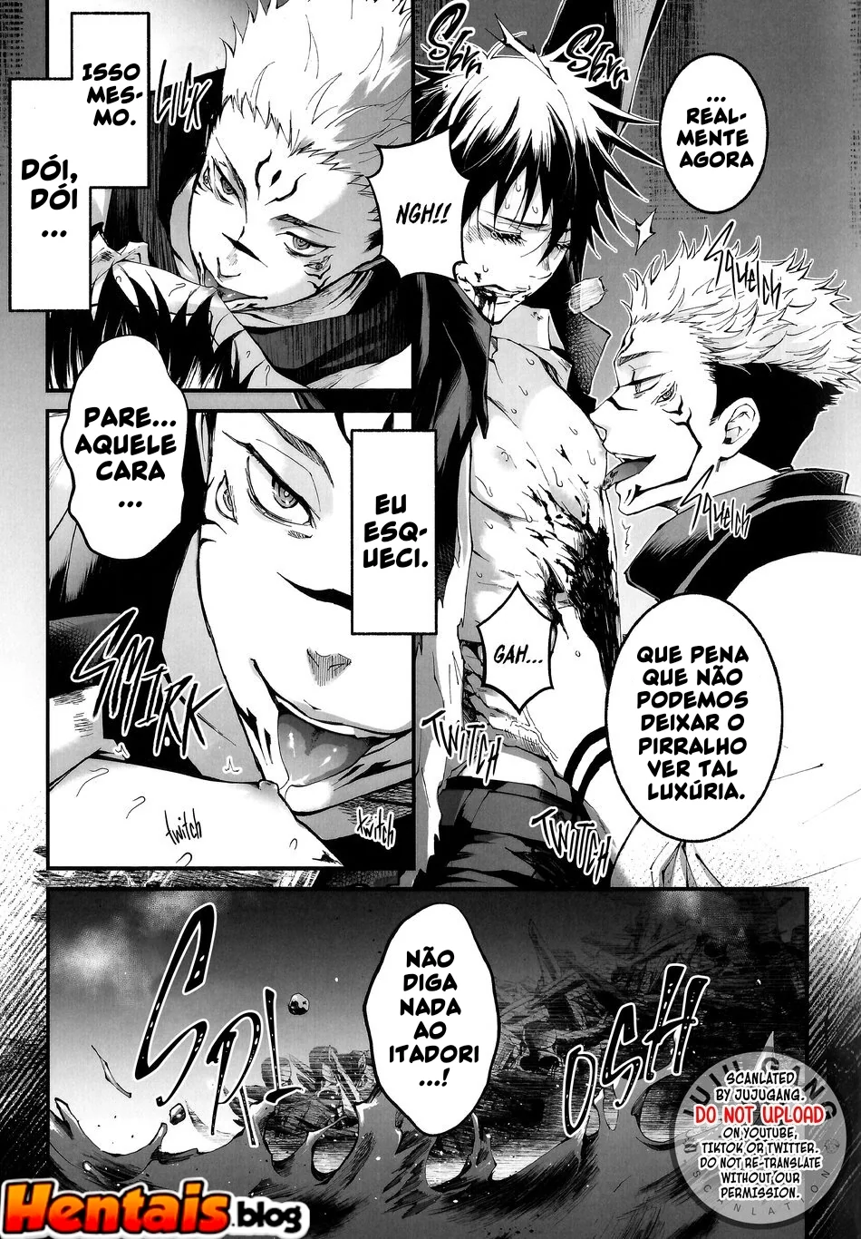 Jujutsu Kaisen: Fushiguro e Sukuna em uma Foda Alucinante – Hentai HQ Brasileiro