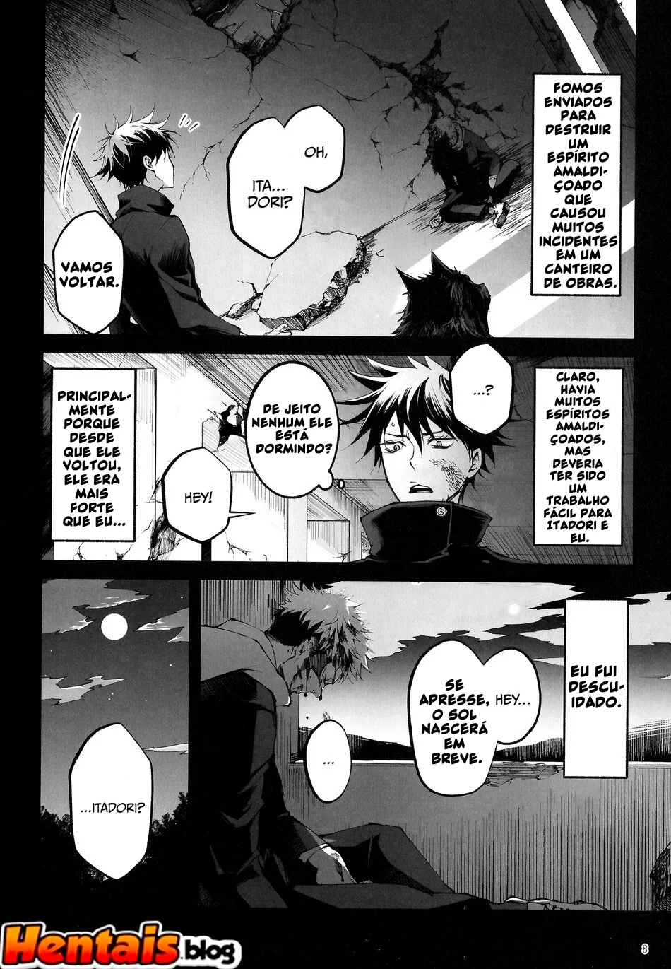 Jujutsu Kaisen: Fushiguro e Sukuna em uma Foda Alucinante – Hentai HQ Brasileiro
