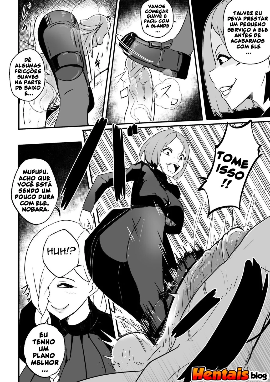 Jujutsu Kaisen O Abuso das Feiticeiras: Nobara e Mei Mei