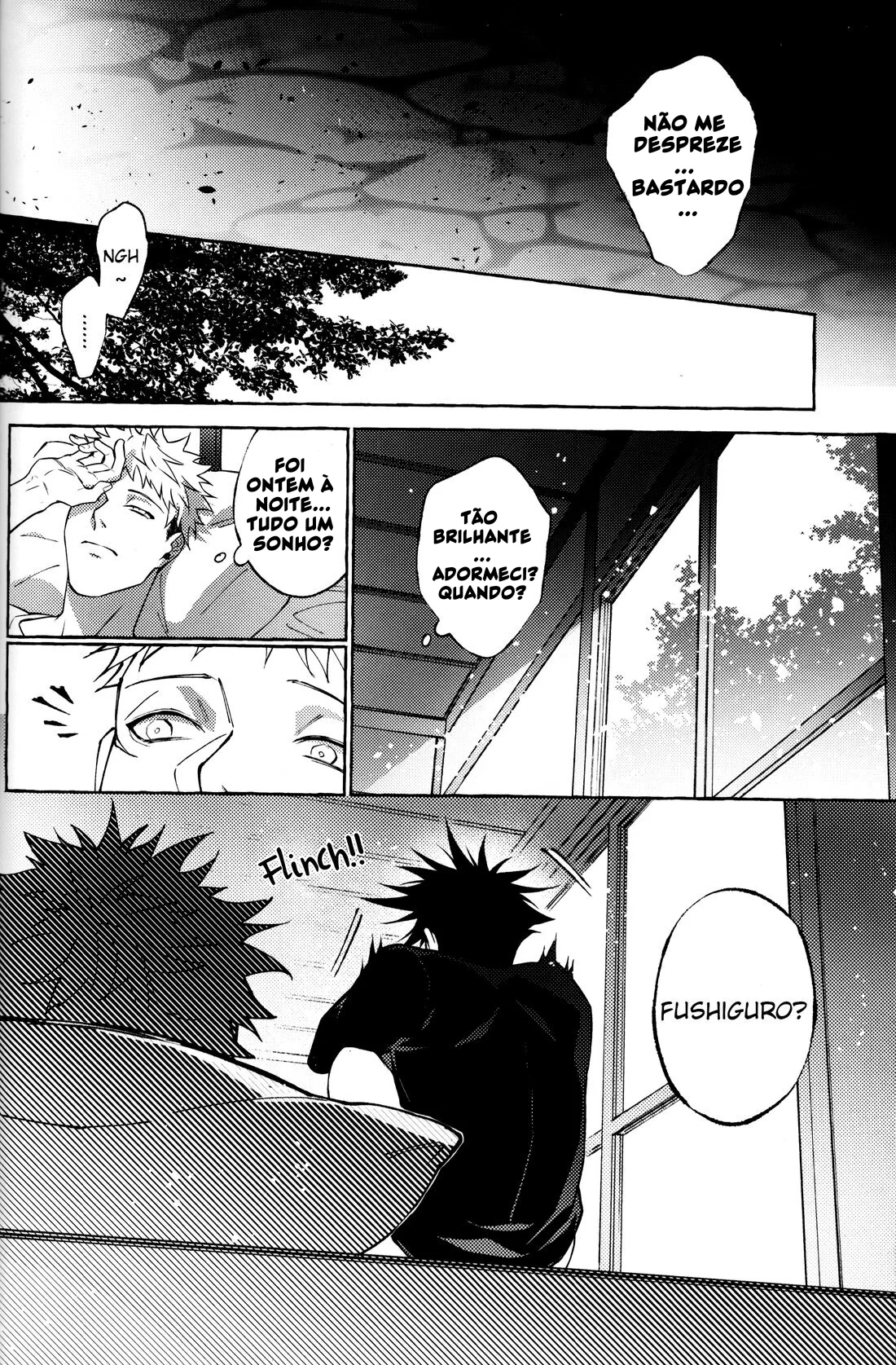 Jujutsu Kaisen: Pernoite em Xião Xing – Yuuji, Megumi e Sukuna em uma Orgia Anal | Hentai HQ Brasileiro