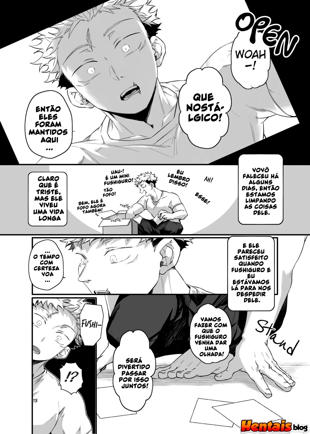 Jujutsu Kaisen: Yuuji Itadori vs Megumi Fushiguro – Bucetas e Pirocas em HQ Brasileiro de Hentai