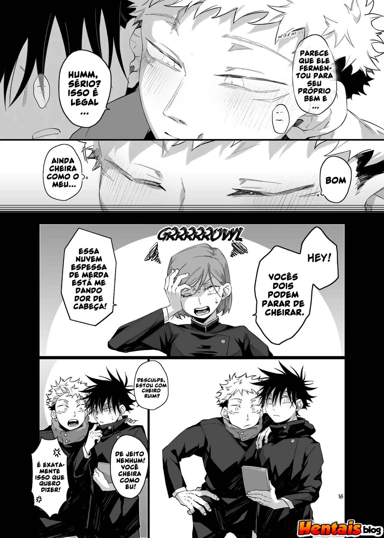 Jujutsu Kaisen: Yuuji Itadori vs Megumi Fushiguro – Bucetas e Pirocas em HQ Brasileiro de Hentai