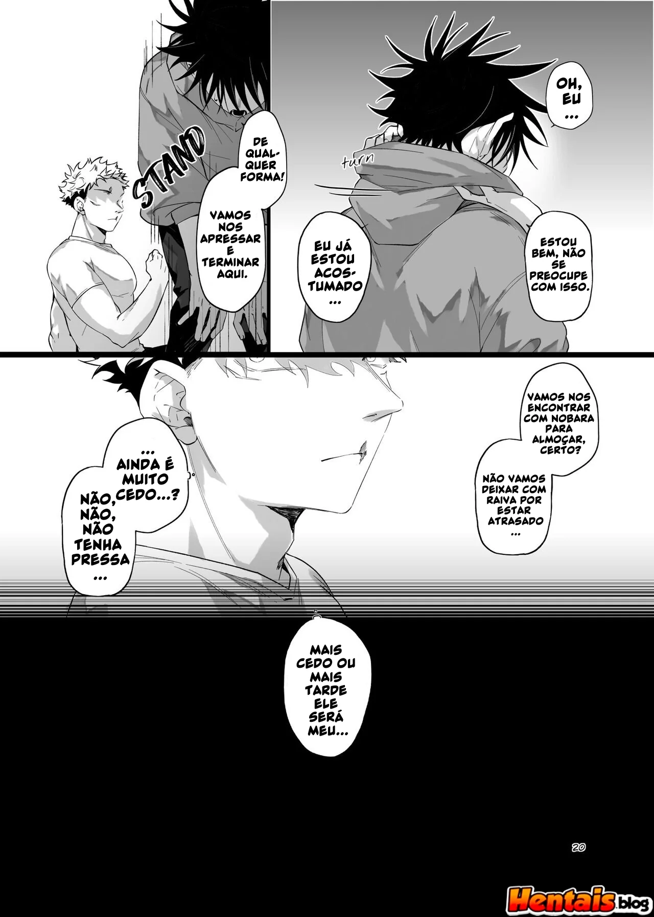 Jujutsu Kaisen: Yuuji Itadori vs Megumi Fushiguro – Bucetas e Pirocas em HQ Brasileiro de Hentai