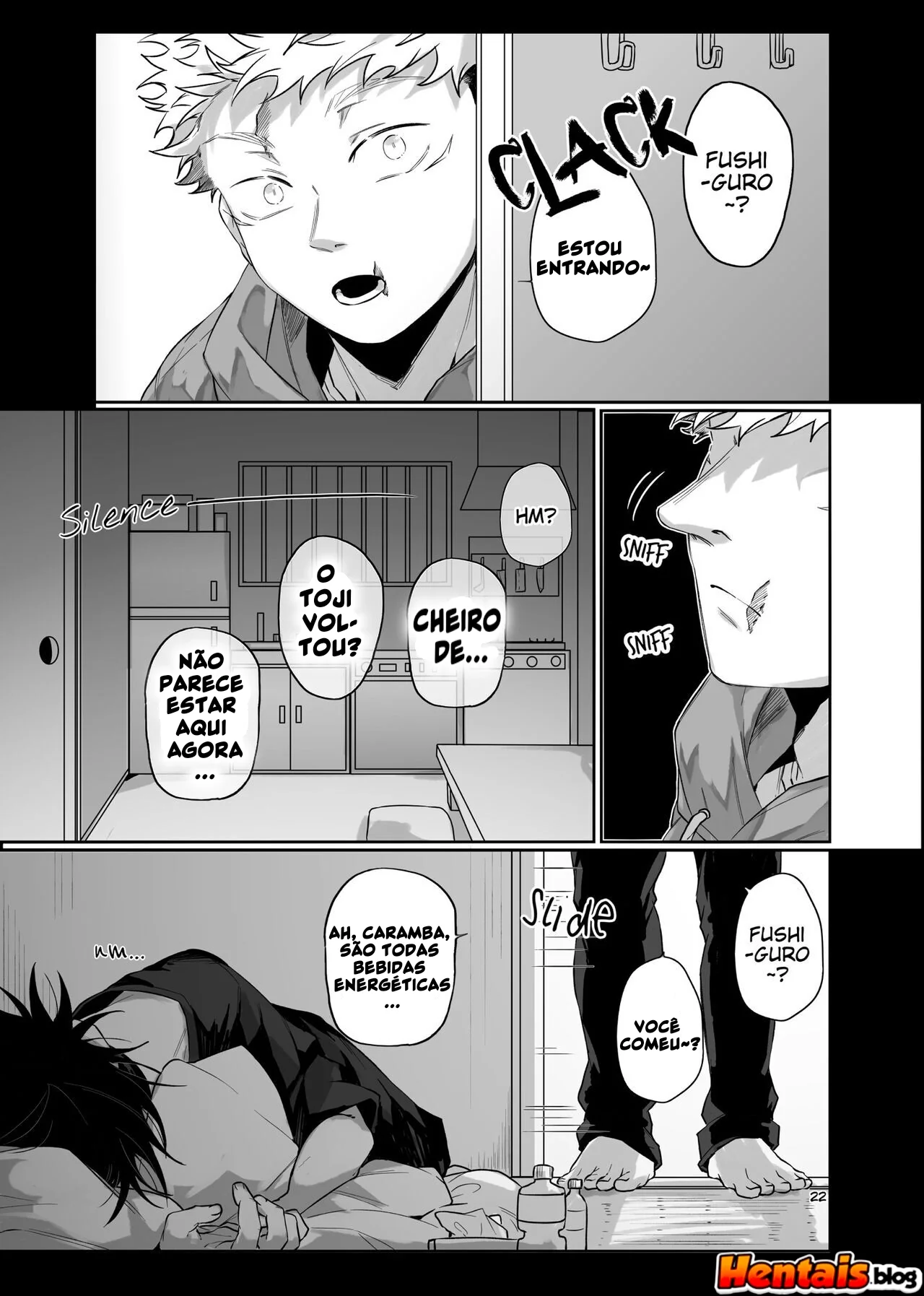 Jujutsu Kaisen: Yuuji Itadori vs Megumi Fushiguro – Bucetas e Pirocas em HQ Brasileiro de Hentai