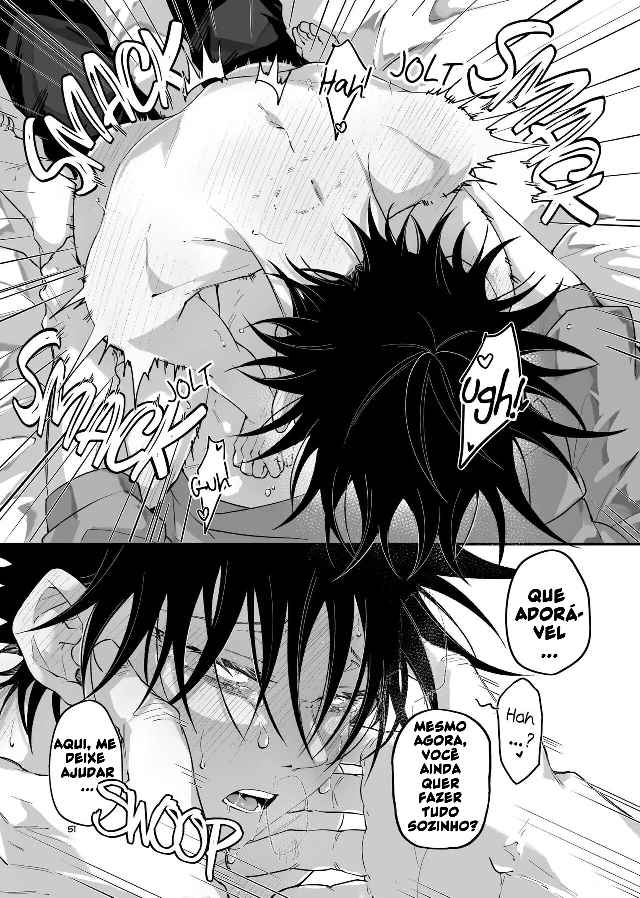 Jujutsu Kaisen: Yuuji Itadori vs Megumi Fushiguro – Bucetas e Pirocas em HQ Brasileiro de Hentai