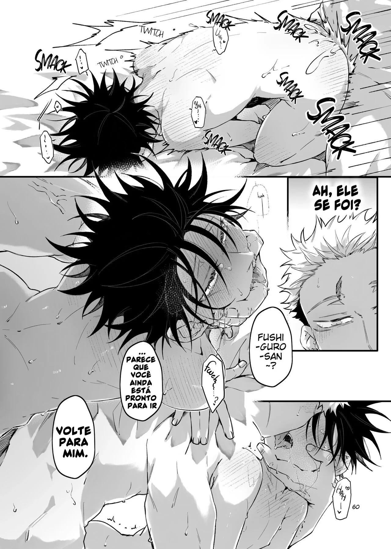 Jujutsu Kaisen: Yuuji Itadori vs Megumi Fushiguro – Bucetas e Pirocas em HQ Brasileiro de Hentai