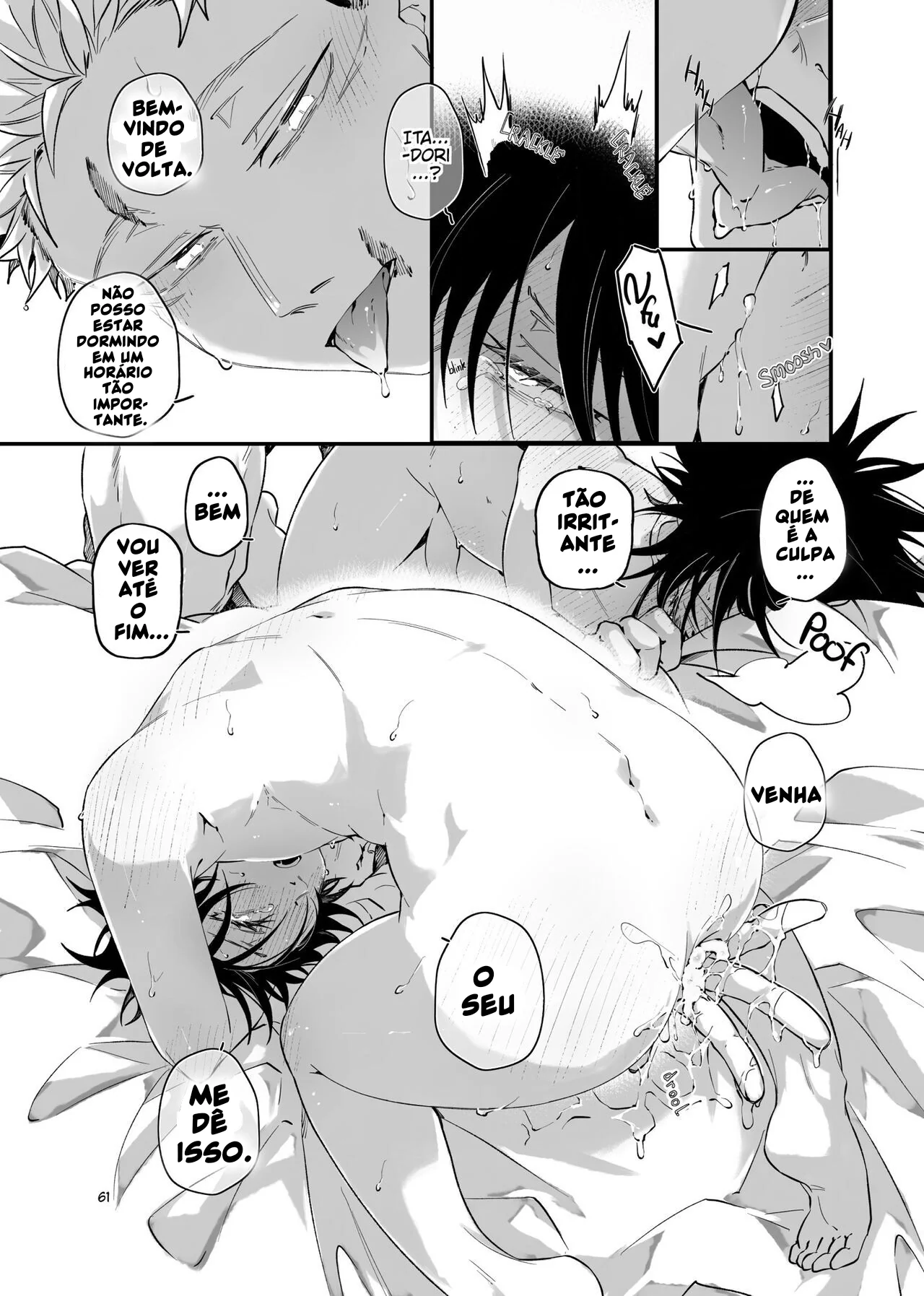 Jujutsu Kaisen: Yuuji Itadori vs Megumi Fushiguro – Bucetas e Pirocas em HQ Brasileiro de Hentai