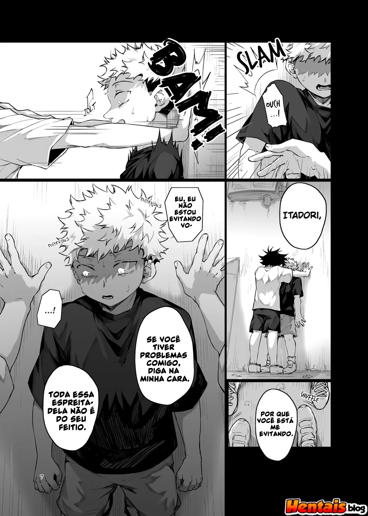 Jujutsu Kaisen: Yuuji Itadori vs Megumi Fushiguro – Bucetas e Pirocas em HQ Brasileiro de Hentai