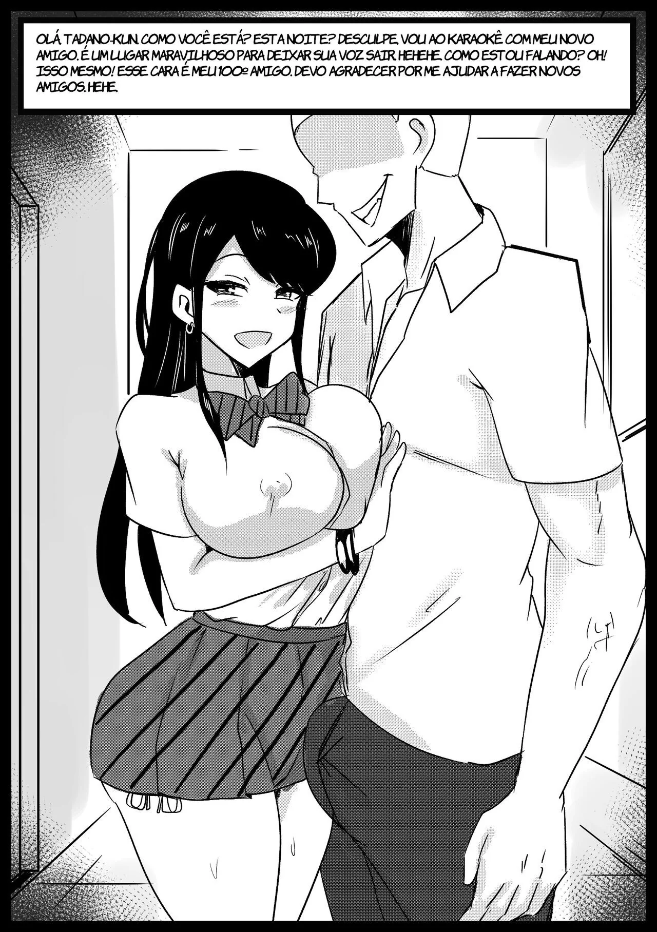 Três Pirocas para Shouko Komi – Hentai HQ de Três Dotados Socando na Gostosa!