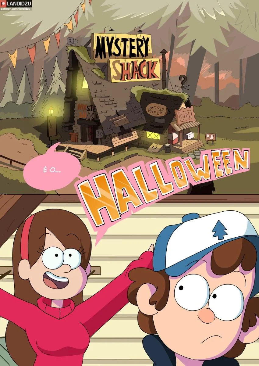 Festa de Halloween com as Amigas Taradas – Delícias do Dipper em Hentai HQ Brasileiro