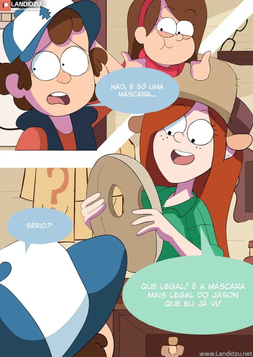 Festa de Halloween com as Amigas Taradas – Delícias do Dipper em Hentai HQ Brasileiro
