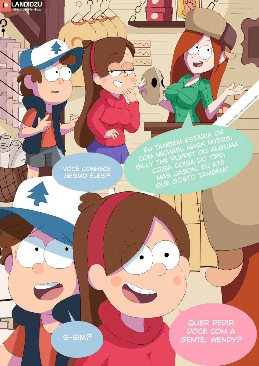 Festa de Halloween com as Amigas Taradas – Delícias do Dipper em Hentai HQ Brasileiro