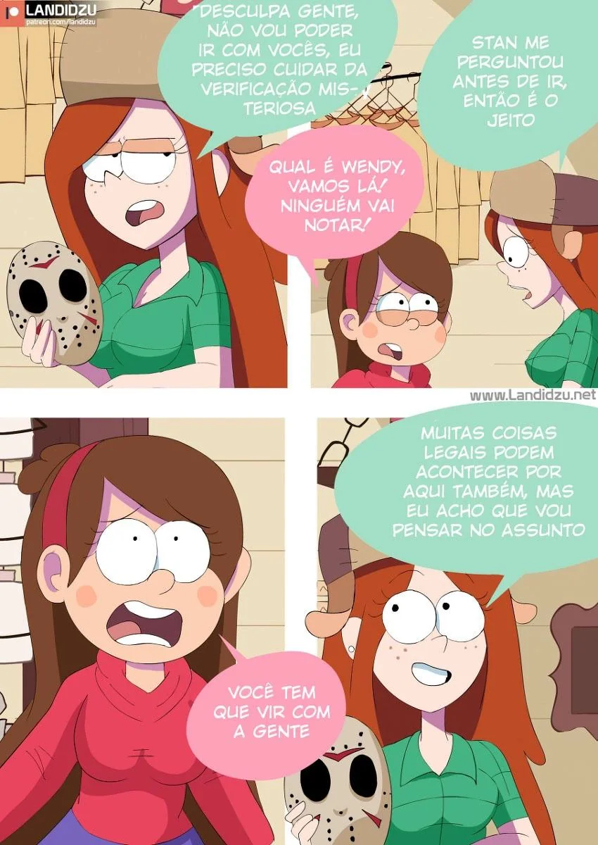 Festa de Halloween com as Amigas Taradas – Delícias do Dipper em Hentai HQ Brasileiro